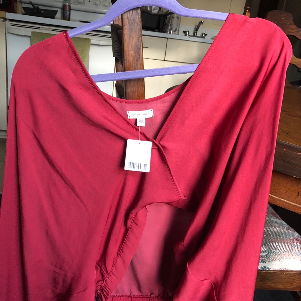 Dressy silk blouse